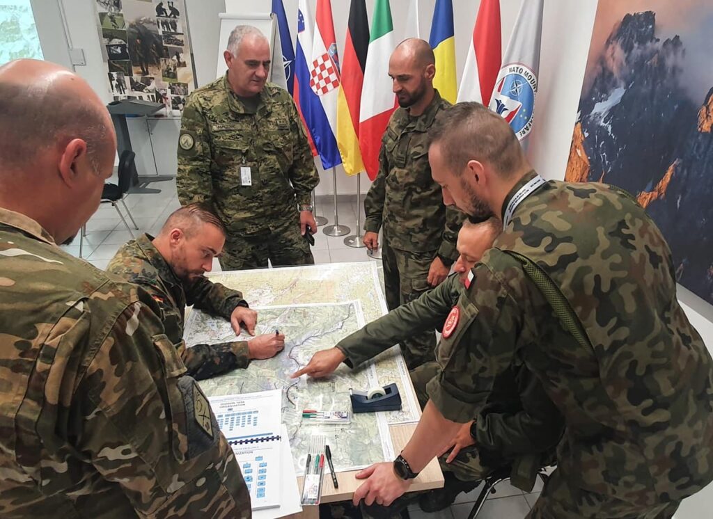 Pilot Serial for the new NATO Mountain Warfare Operations Planning Course