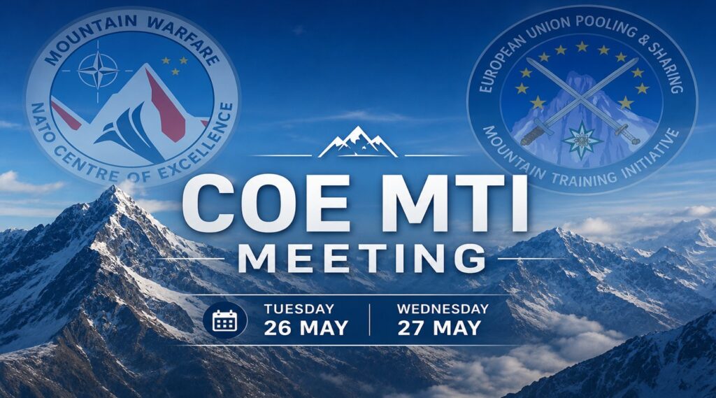 NATO MW COE and EU P&S MTI Strengthen Cooperation in Mountain Warfare