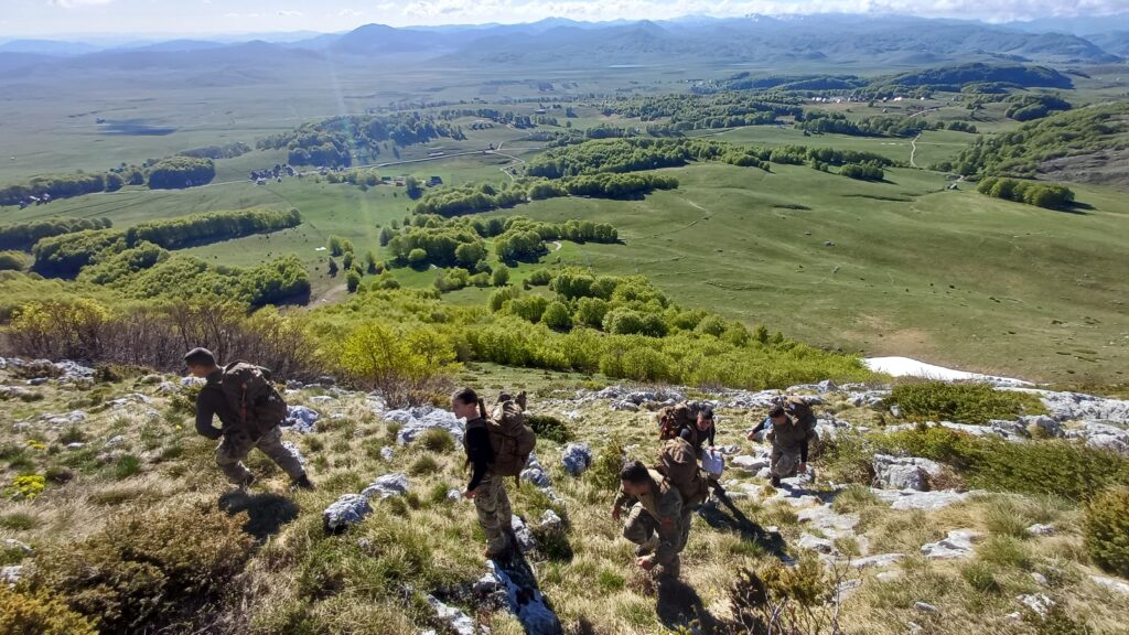 Mountain Warfare Small Unit Leaders Course conducted in Montenegro