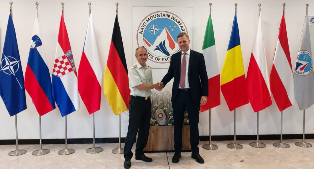 Austrian Ambassador visits the NATO MW COE