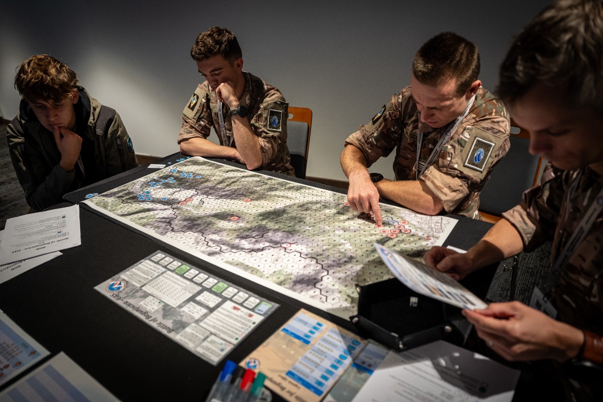 Participants and speakers at the Mountain Warfare Congress